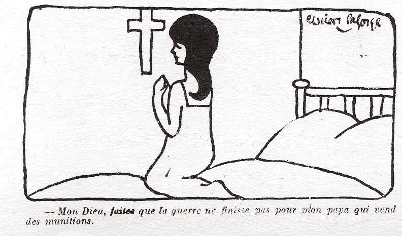 1918 10 16 Mon Dieu faites que la guerre ne finisse pas Le Canard Enchaine.jpg